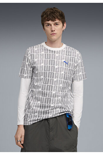 Puma Ανδρικά μπλουζάκια με λογότυπο Essentials