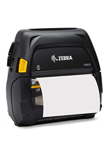 Zebra طابعة ملصقات الباركود المحمولة ZQ521 ZQ52-BUE000E-00 (203 نقطة في البوصة، بلوتوث، حرارية مباشرة)