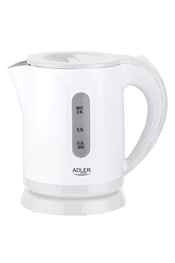 adler Cana Electrică AD 1371w, 0.8L, 850W, Alb