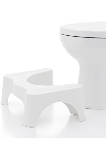 mastergold Durable and lightweight plastic toilet footrest 41x47x17 cm helps maintain a comfortable and healthy squatting position