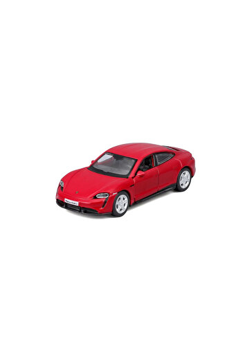 Maisto SPEED ICONS PORSCHE TAYCAN TURBO S RED METAL CAR 1 TO 64 SCALE