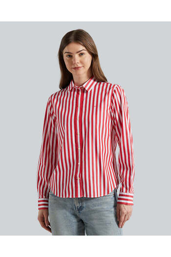 Gant Reg Poplin Wide Striped Shirt