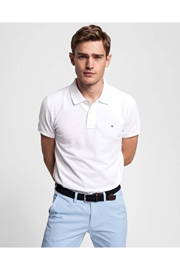 Gant Original Slim Fit Pique Polo Shirt