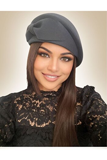 Confortino Luxury women's felt hat with a corner toca - ONE SIZE, ADJUSTABLE