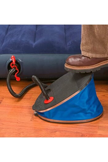 Intex Giant Bellows Foot Pump Blue/Black 30cm