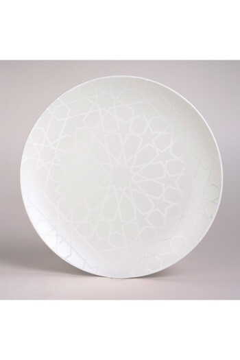LA MESA white porcelain 18 pc dinner set