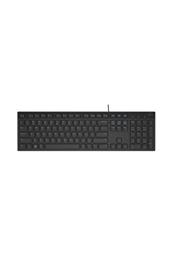 Dell Tastatură Multimedia Ukraniană Cablu Negru