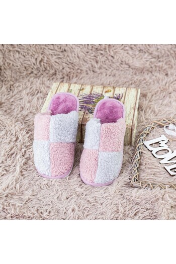 FASHION Housewife Slippers A-27 Purple