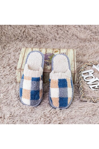 FASHION Ladies Slippers A40 Blue