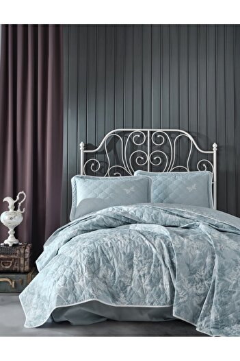 Pucioasa Quilted duvet set + 2 pillowcases 100% cotton, Natur V1