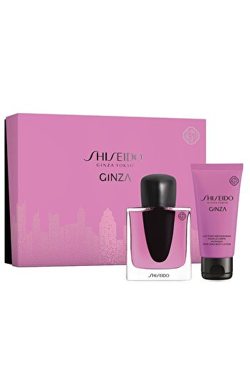 Shiseido Ginza Murasaki Eau de Parfum Gift Set-Eau de Parfum 50 ml+Scented Body Lotion 50 ml