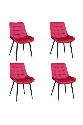 ARTA DOOR Set of 4 Onix Chairs, HoReCa, Kitchen, Living Room, Office, Bedrooms, Hallways