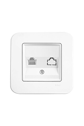 PANASONIC Single RJ45 Socket CAT5e Rollina White