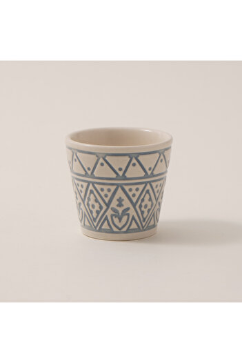 Dallaty Porcelain Coffee Cups Set 6Pcs, Blue