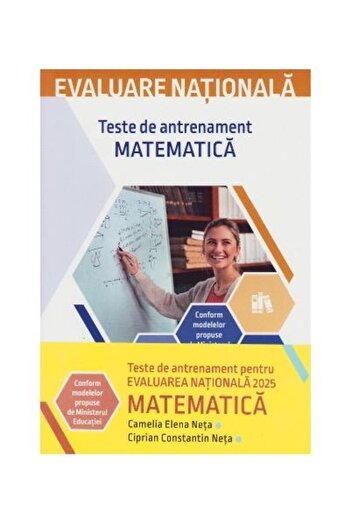 Editura Corint Evaluare Nationala 2025. Matematica. Teste De Antr