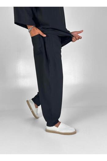 SUPERBLUE KETEN BOHEM ŞALVAR PANTOLON