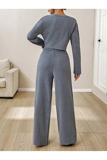 hidafashion Stone Double Knitwear Set