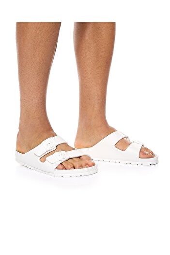 R&B White MENS SLIPPERS 40-45
