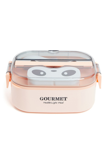 R&B Pink School Lunch Box