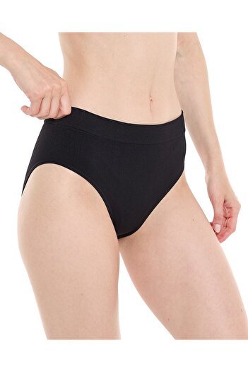 R&B Black 3PK SEAMFREE BIKINI-10-18