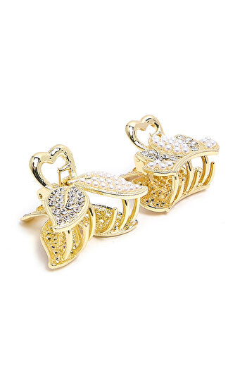 R&B White PO2 LADIES HAIR CLAW