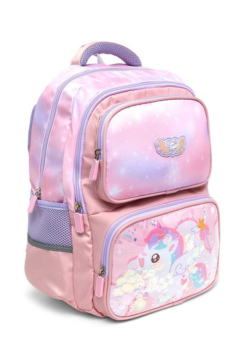 R&B Pink Girls Backpack