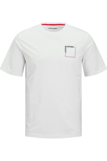 Jack & Jones Tricou JACK & JONES Verner - 12269314-Λευκό