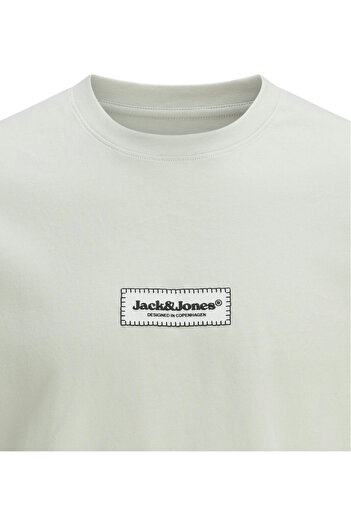 Jack & Jones Tricou JACK & JONES Ψεύτικη Ραφή με Διαχωρισμό - 12273182-Celadon Tint