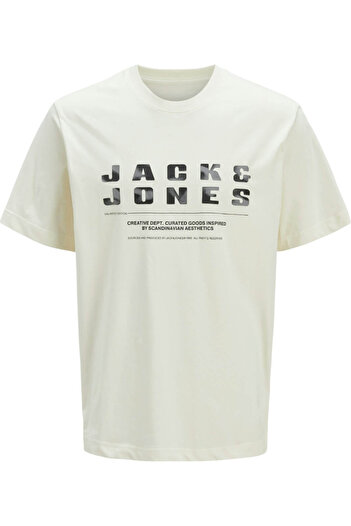 Jack & Jones Tricou JACK & JONES Επαναφορτιζόμενη Μπροστινή Πόρτα - 12274716-Γλυκό Καλαμπόκι