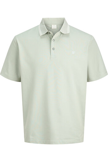 Jack & Jones Tricou JACK & JONES Alex Polo Άνοιξη/Καλοκαίρι 2025 - 12286338-Γκρι