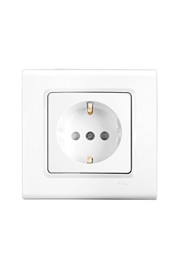 Viko by Panasonic PRIZA SCHUKO PROT. COPIL LINNERA ALB