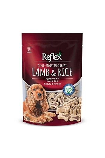 Reflex Semi-Soft Dog Treats with Lamb and Rice 150 Gr