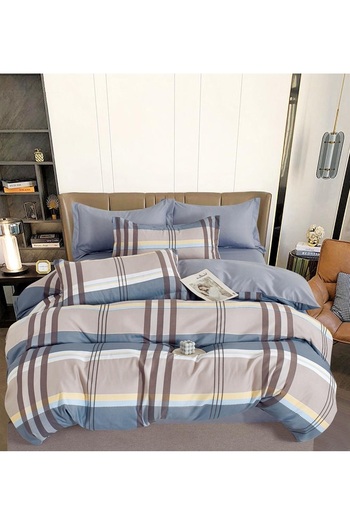 CHIRASO FINET Cotton Bed Linen, Classic Sheet 240x250cm, Duvet Cover 200x230cm, 4 Pillowcases