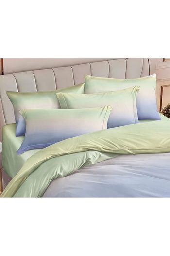 CHIRASO FINET Cotton Bed Linen, Classic Sheet 240x250cm, Duvet Cover 200x230cm, 4 Pillowcases