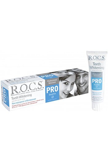 GUM Rocs Oxygen Whitening Pro Oxy White Toothpaste Gel 50Ml