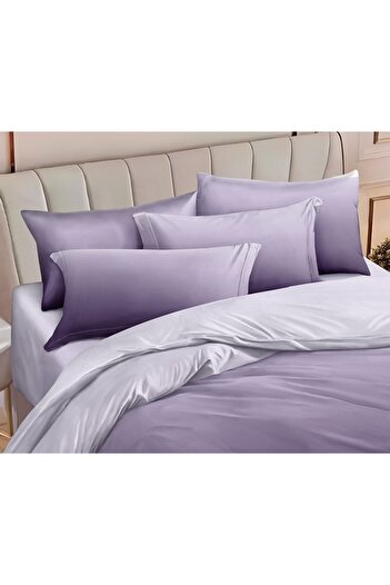 CHIRASO FINET Cotton Bed Linen, Classic Sheet 240x250cm, Duvet Cover 200x230cm, 4 Pillowcases