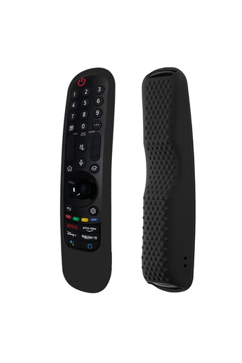 Choice Black Silicone Remote Cover LG Smart TV Anti-Shock Illuminated Remote Control Case 2021 Model MR22GA