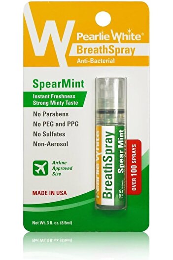 GUM PEARILE WHITE BREATH SPRAY MINT 8.5ML