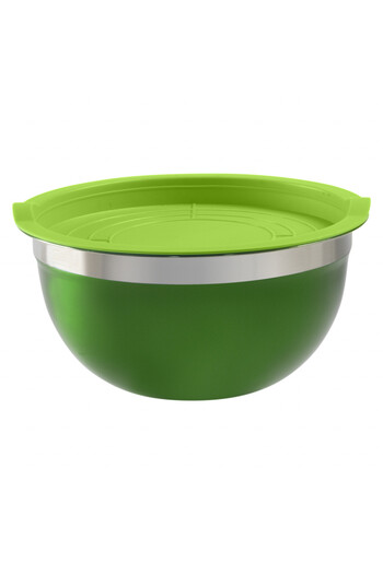 Ambition Bowl set with lid, 2 pcs, 18-20cm, green, Minestrone