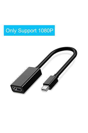 Choice Black Support 1080P Mini DP To Hdmi-compatible 1080p Cable Adapter For Macbook Air Thunderbolt 2 Di