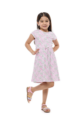 R&B GIRLS KNIT DRESS 2-8Y