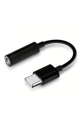 Choice black USB Type C To 3.5 Jack Earphone Adapter USB-C 3 5mm Audio Cable Converter For IPhone 15 15 Pro