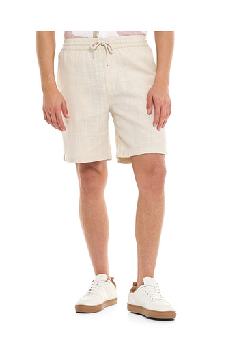 R&B Beige MCF-WOVEN SHOTS-S-XXL