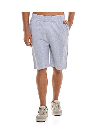 R&B Grey Melange MNW- LOUNGE SHORTS-S-XXL