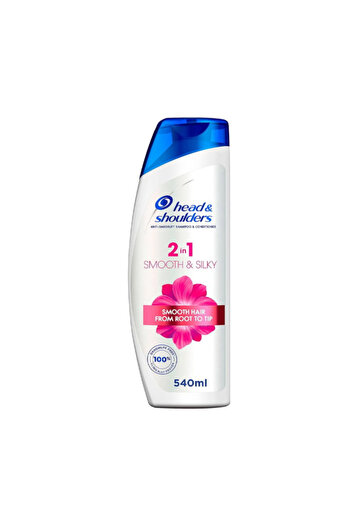 Head&Shoulders Smooth and Silky 2-in-1 Anti Dandruff Shampoo with Conditioner 540 ml
