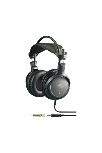 JVC HA-RX900-E Premium Over-Ear Headphones, Black