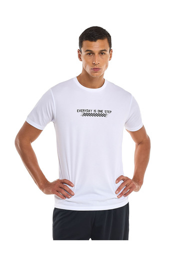 R&B White MAW-GRAPHIC TEE-S-XXL