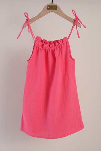 Bondberro Muslin Girl's Dress 100% Cotton Organic