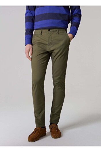 Ovs Slim-Fit, Stretch Cotton Chinos