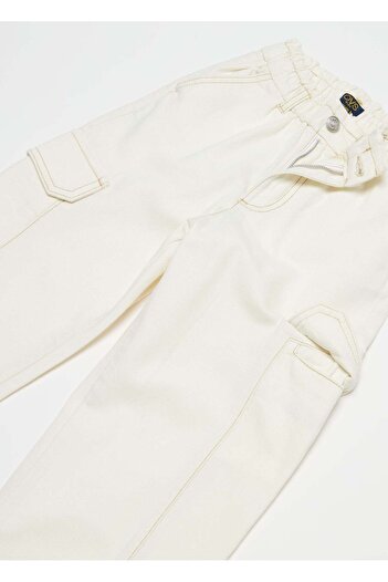 Ovs Paper Bag Cargo Trousers In Cotton